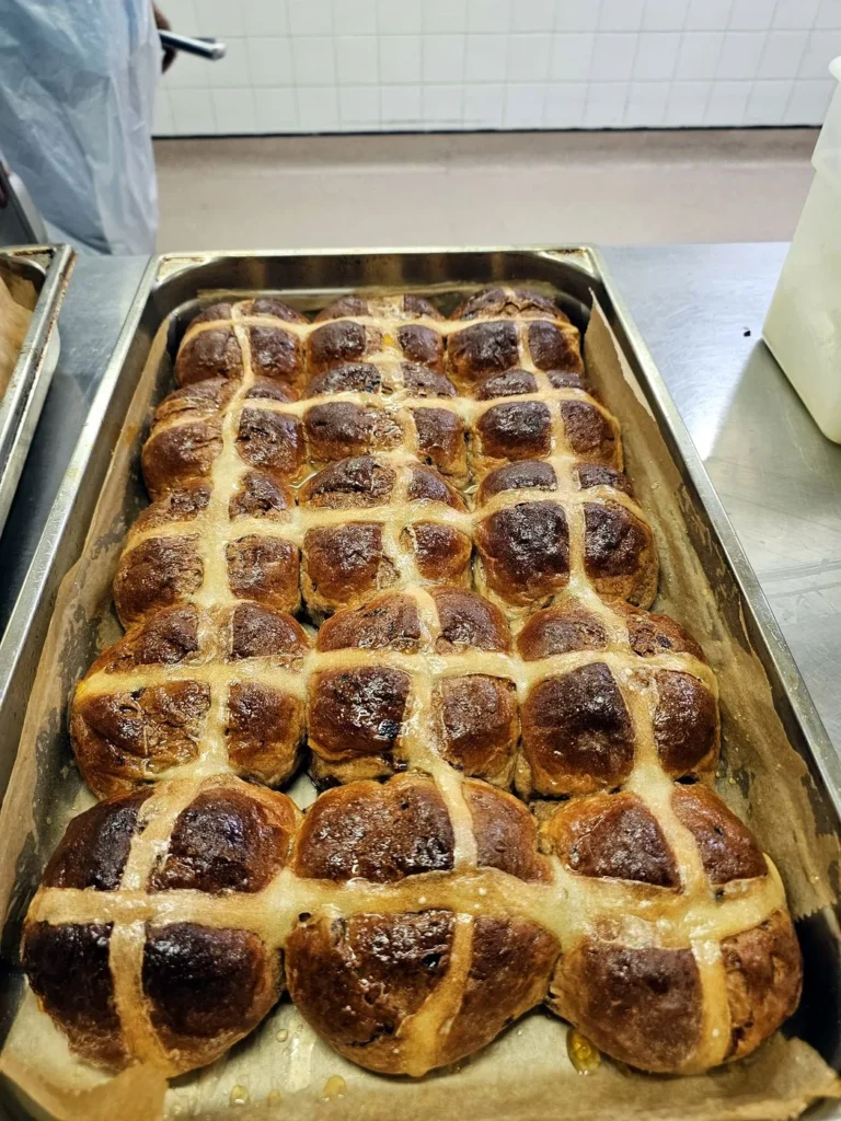 Hot cross buns for Easter